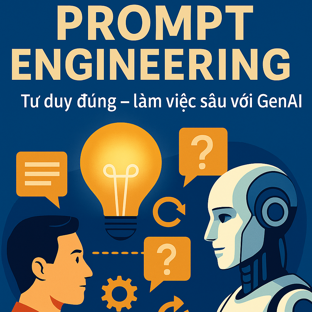 <div>Muốn AI hay &ndash; phải d&ugrave;ng đ&uacute;ng c&aacute;ch! 10 kỹ thuật Prompt Engineering: Tư duy đ&uacute;ng &ndash; l&agrave;m việc s&acirc;u với GenAI</div>