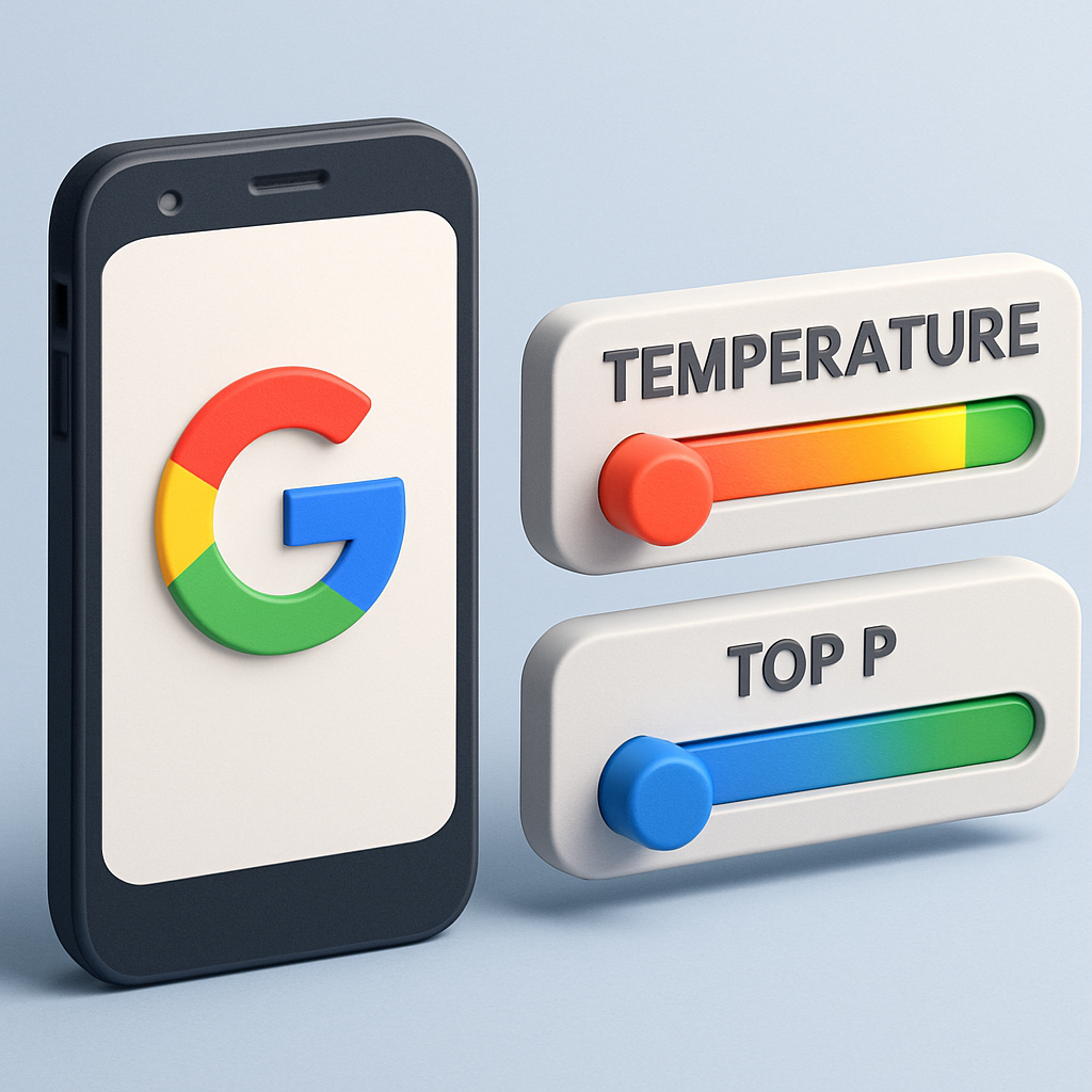<div>Bạn đ&atilde; &ldquo;thuần h&oacute;a&rdquo; Temperature & Top P từ Google AI Studio chưa?</div>